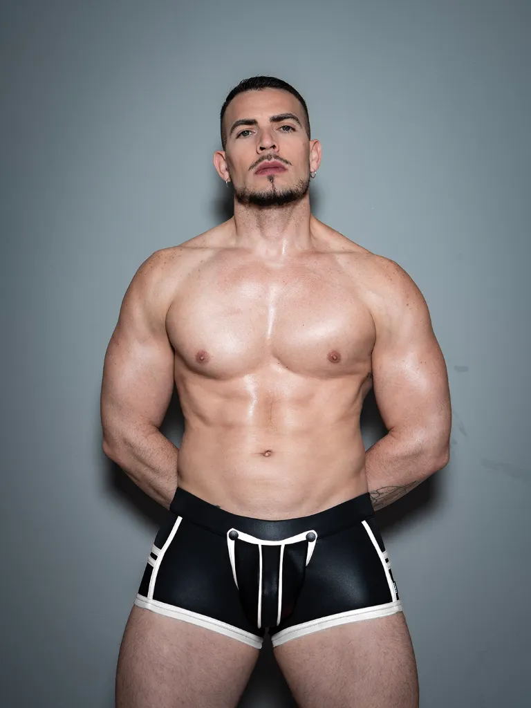 [Pw7-0125401-12-2] REBEL POUCH BOXER (Blanco, S)