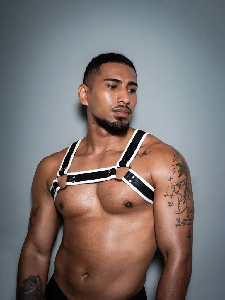 [Pw7-0925427-12-2] REBEL HARNESS (Blanco, S)