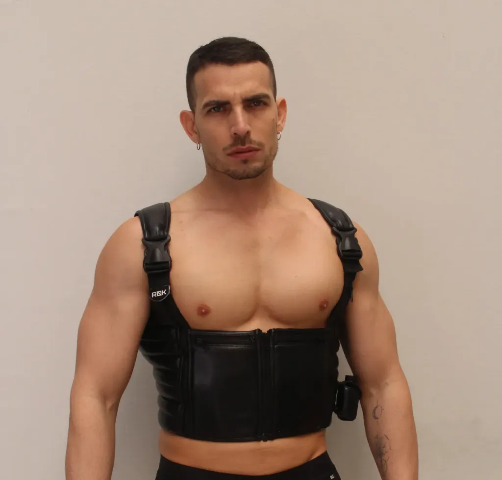 [1-0929509-11-8] BIKER SWAT VEST HARNESS (XXXL/4XL)
